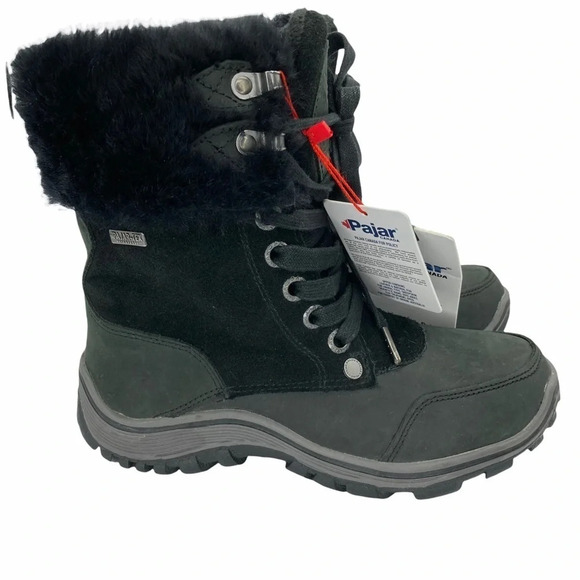 Pajar Canda Black Waterpoof Boot Sz:5/5.5 - Picture 1 of 12